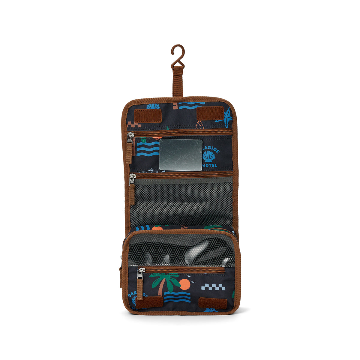 Crywolf - Hanging Toiletry Bag - Seaside Motel