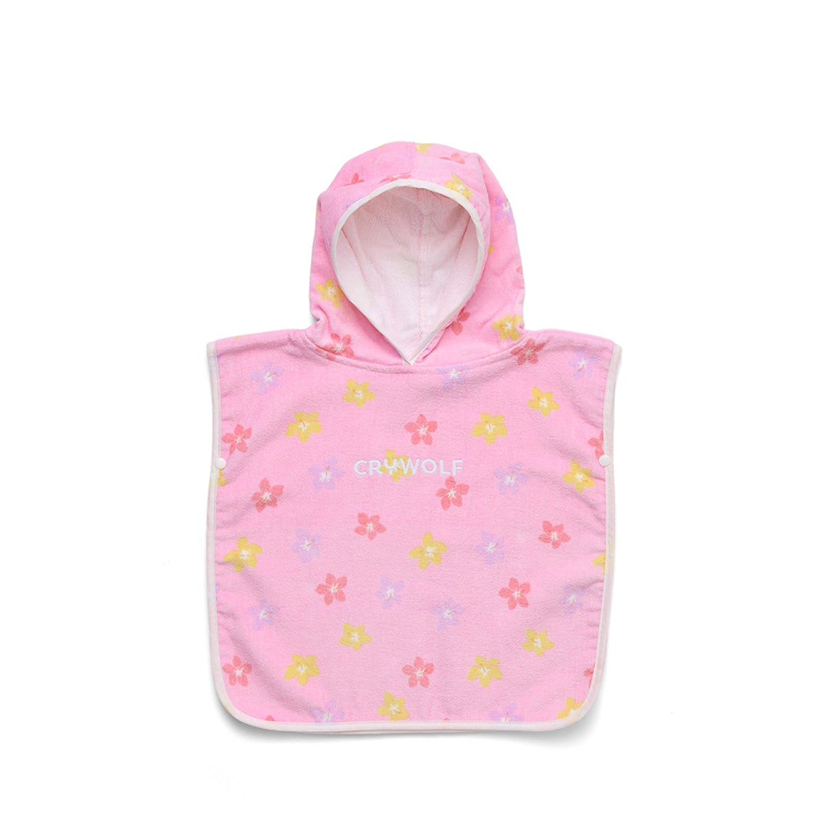 Crywolf - Baby Hooded Towel - Hibiscus Bloom