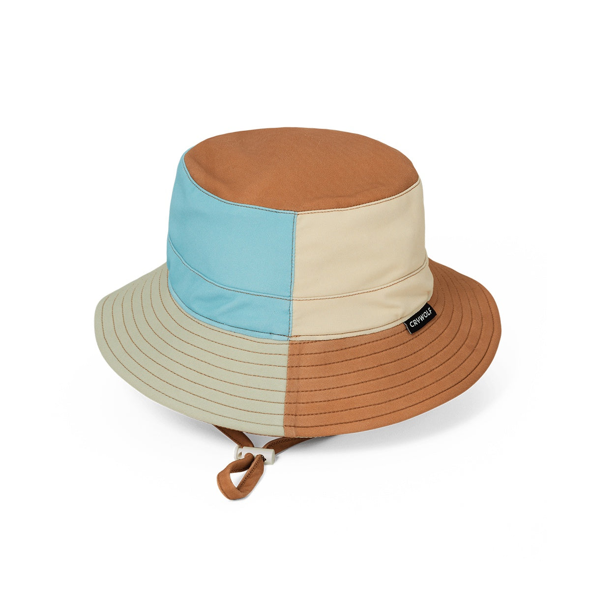 Crywolf - Swim Bucket Hat - Ocean Colourblock