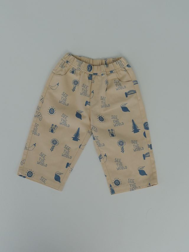 Slowly Label - Soll Pant - See The World
