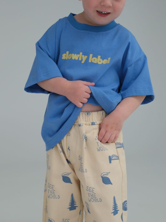 Slowly Label - Soll Pant - See The World