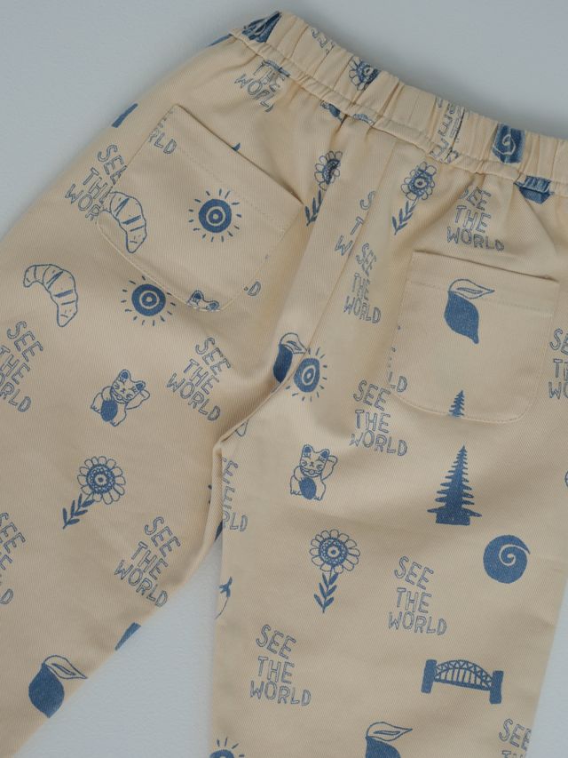Slowly Label - Soll Pant - See The World