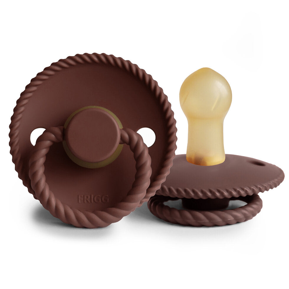 Frigg Pacifier - Natural Rubber (Latex) - Rope