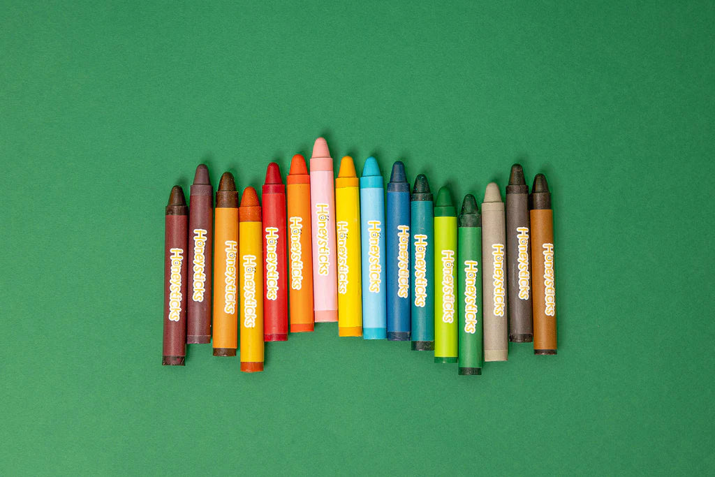 Honeysticks - Jumbo Crayon 16 Pack