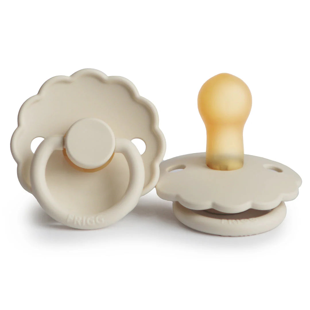 Frigg Pacifier - Natural Rubber (Latex) - Daisy