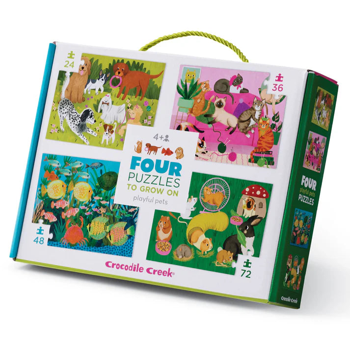 Croc Creek Four Puzzles - 24pc, 36pc, 48pc + 72pc