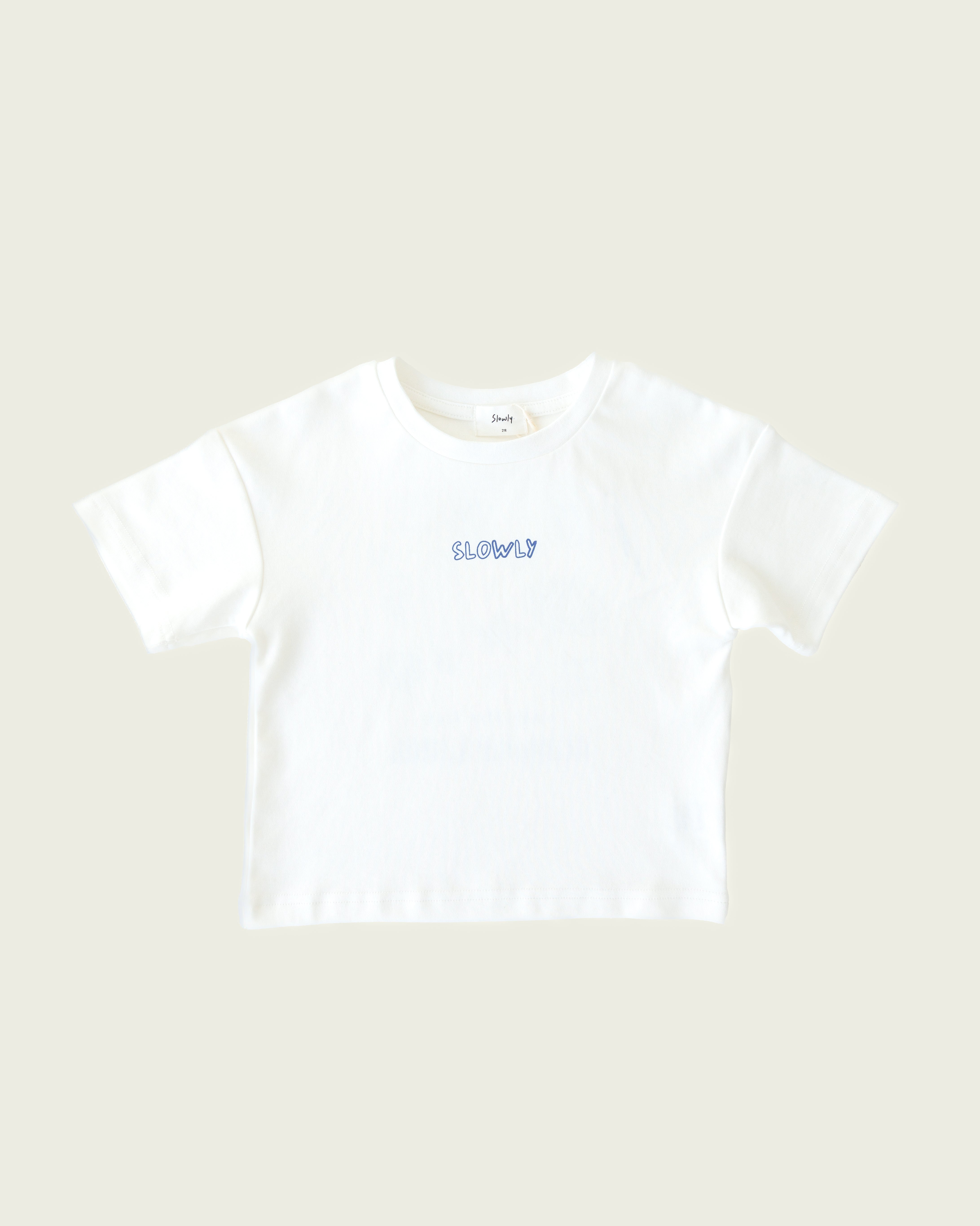 Slowly Label - Seas The Day Tee - Ocean