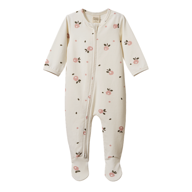 Nature Baby - Dreamlands Suit - Posey Blossom Peach