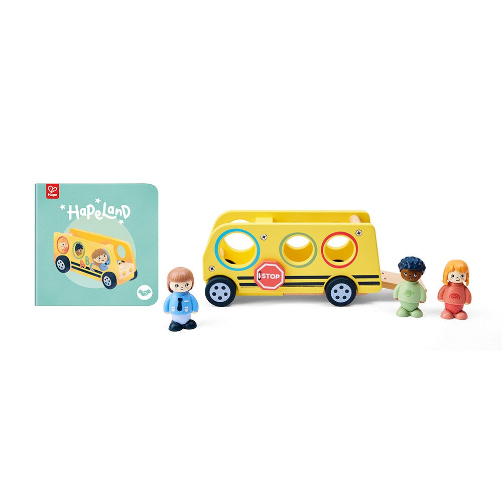 Hape Land - The Lively School Bus