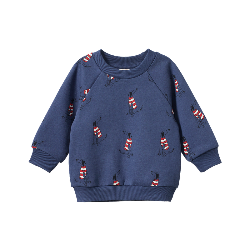 Nature Baby - Emerson Sweater - Best Friend Indigo