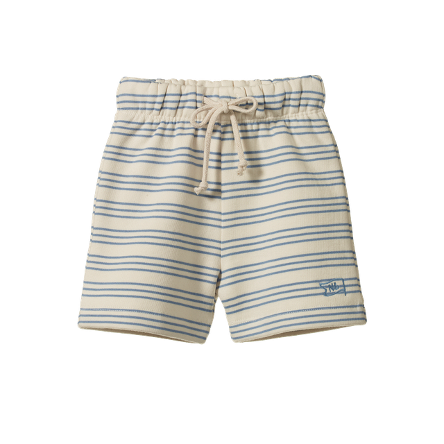 Nature Baby - Jimmy Shorts Sweatshirting - Stripe Trio