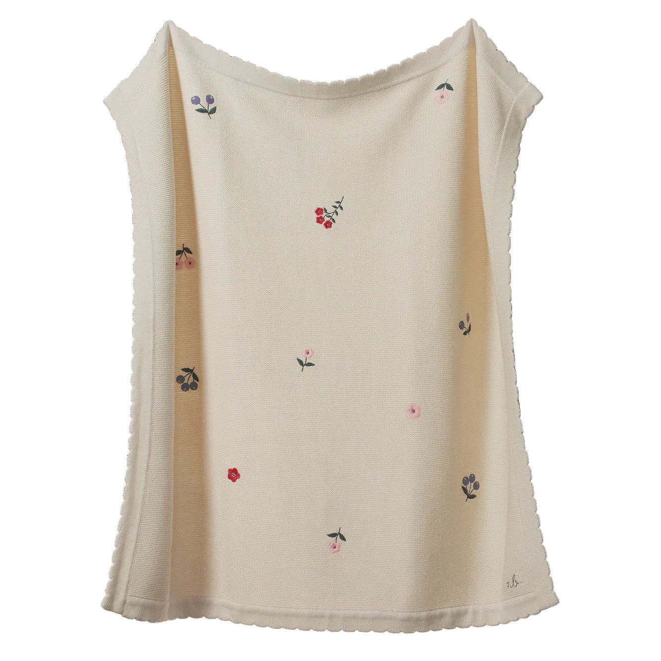 Nature Baby - Fern Blanket - Berry Garden