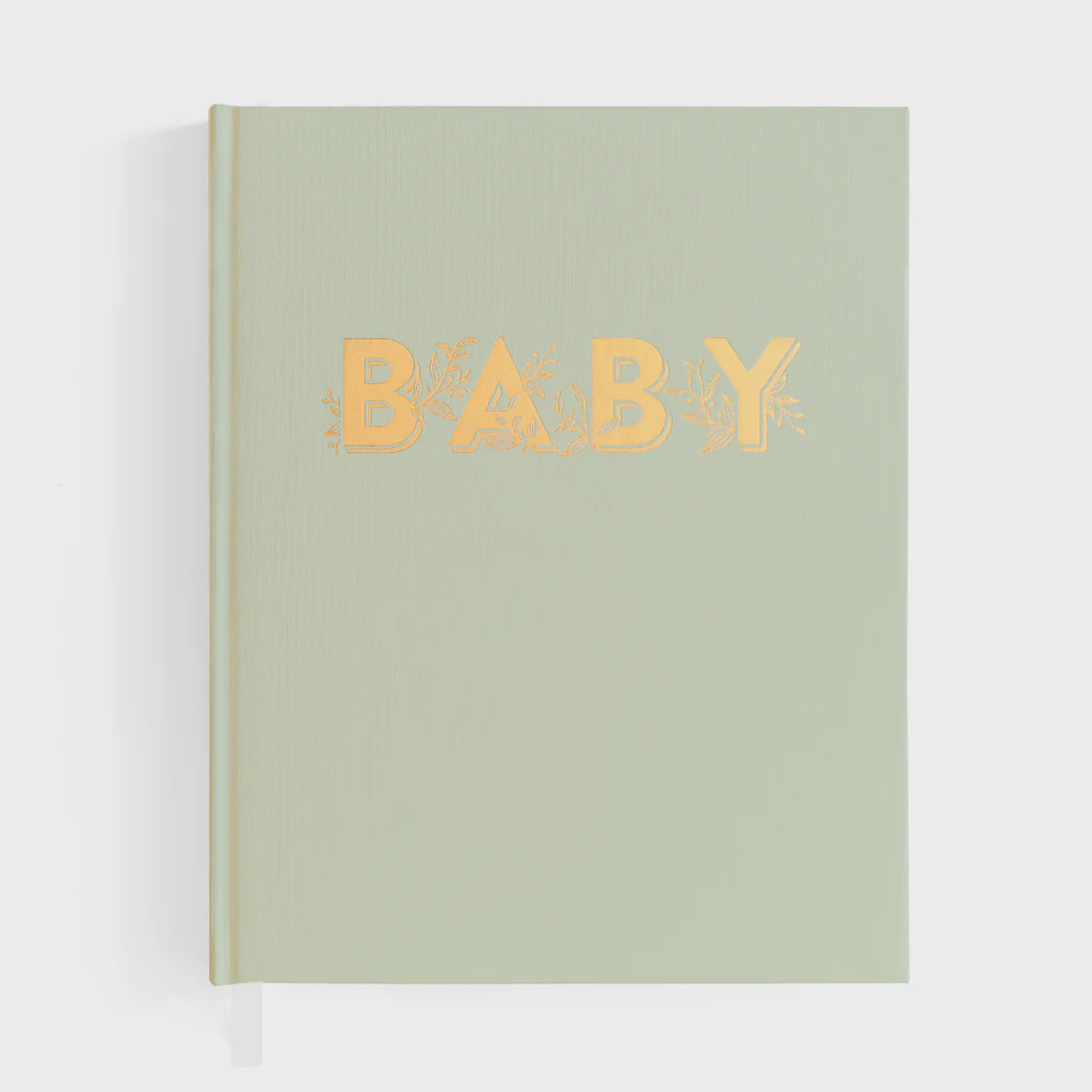 Fox & Fallow - Baby Book - Pistachio