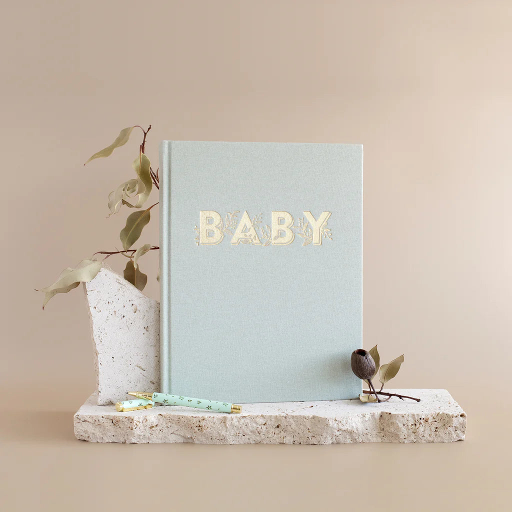 Fox & Fallow - Baby Book - Pistachio