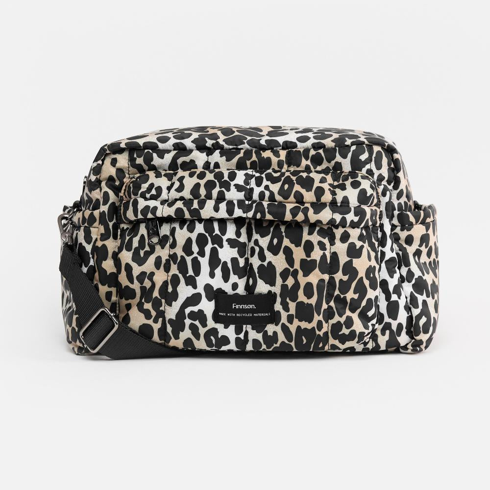 Finnson - FREYA Eco Oversized Stroller Organiser - Leopard
