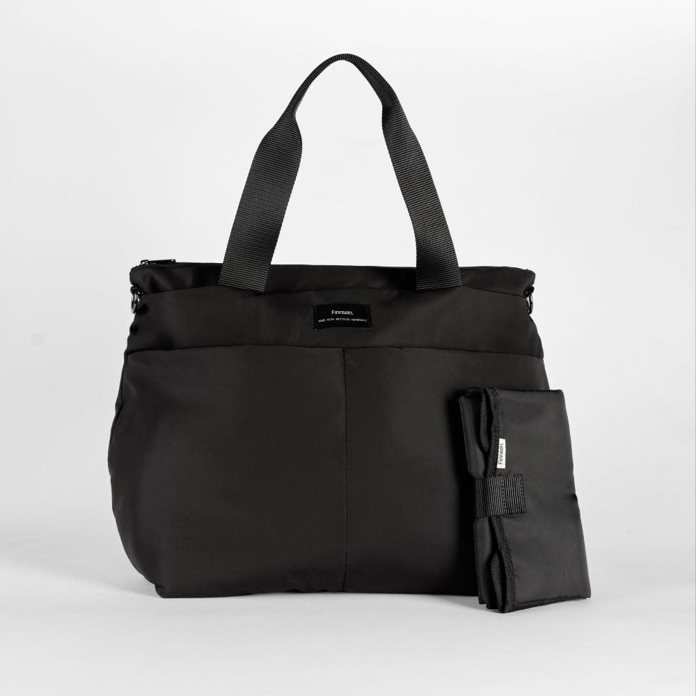 Finnson - SIGRID Eco Changing Bag Tote - Black