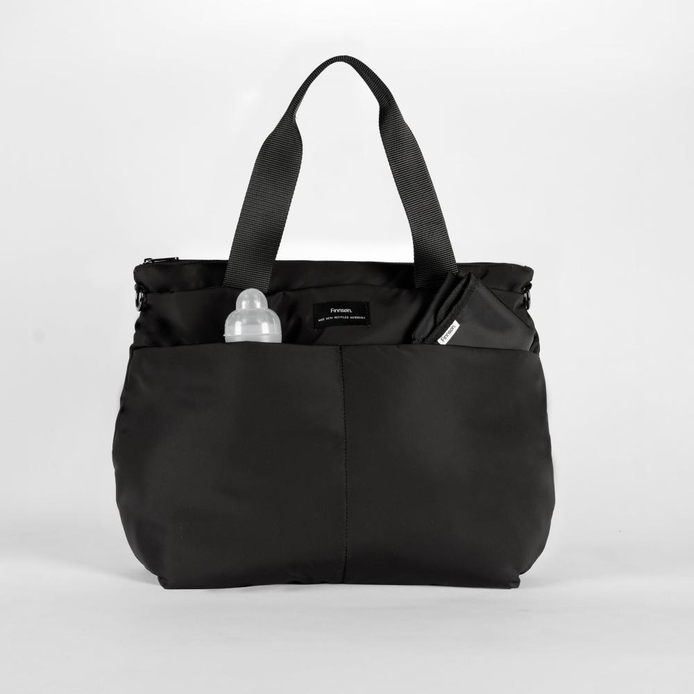 Finnson - SIGRID Eco Changing Bag Tote - Black
