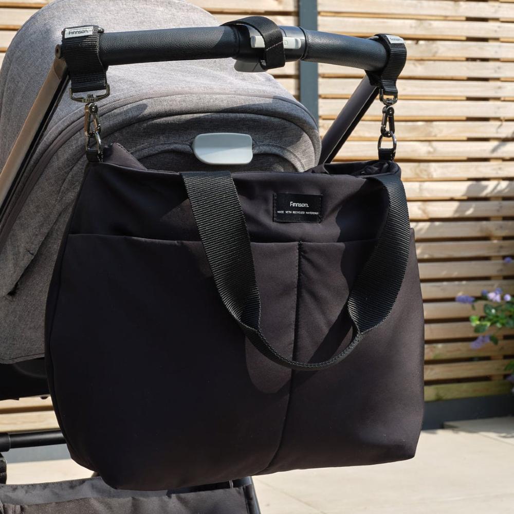 Finnson - SIGRID Eco Changing Bag Tote - Black