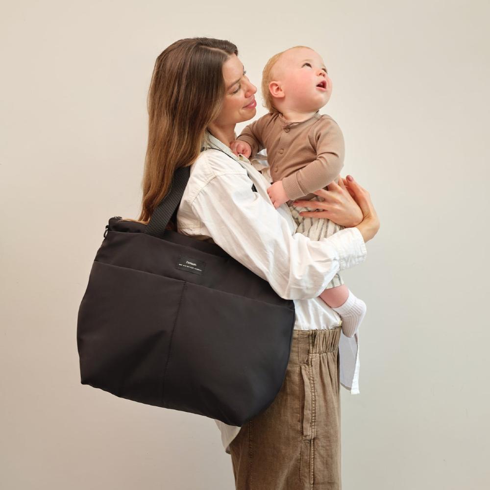 Finnson - SIGRID Eco Changing Bag Tote - Black
