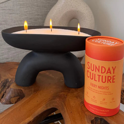 Sunday Culture - Sand Wax Candles - Fiery Nights