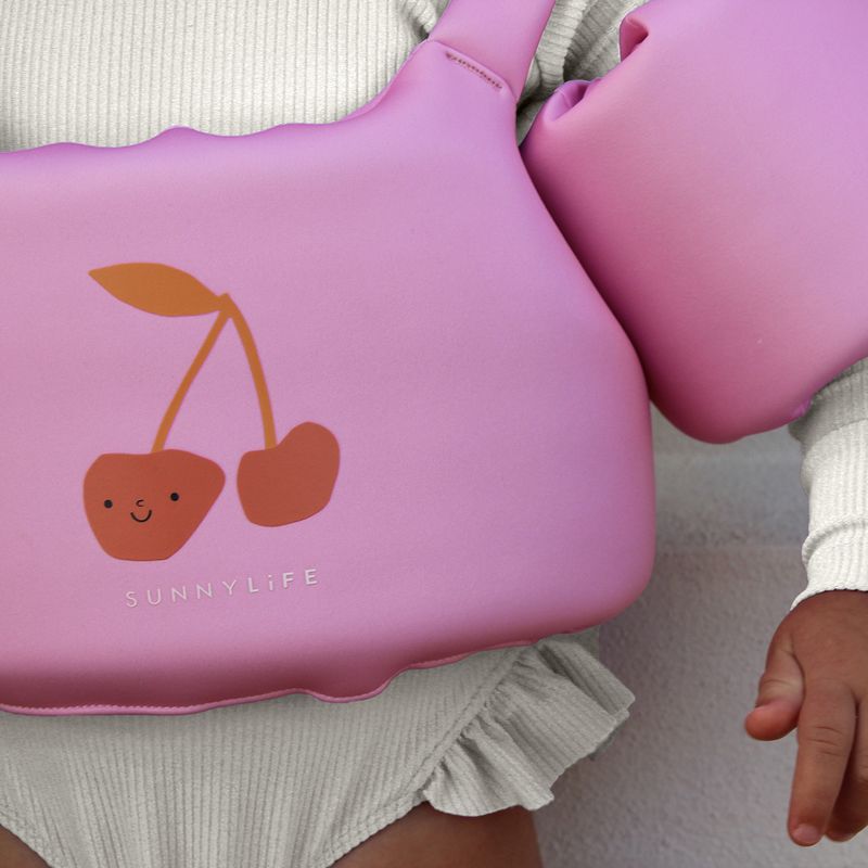 Sunnylife - Floatie Jacket 3-6Y - Cotton Candy Cherry