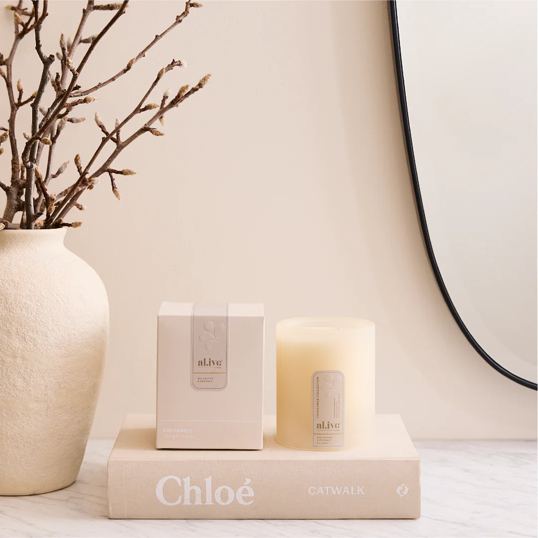 Al.ive - Soy Candle - Sea Cotton + Coconut