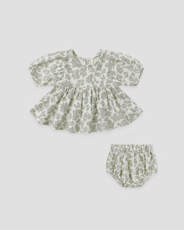 Quincy Mae - Francy Set - Green Floral