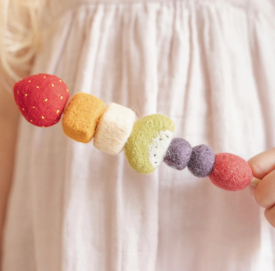 Felt Food - Fruit Kebabs