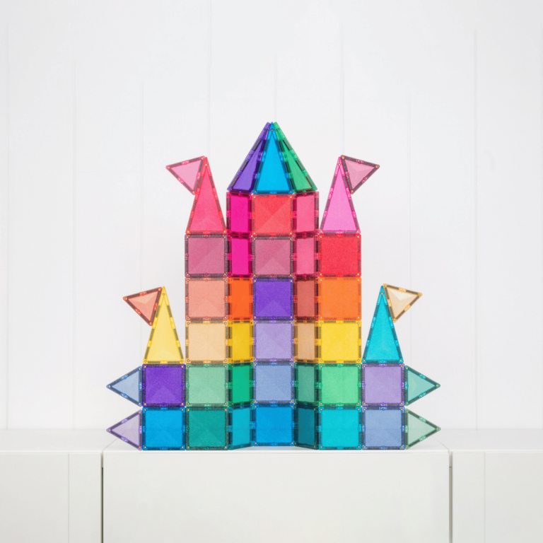 Connetix - Glitter Castle Pack 48pc