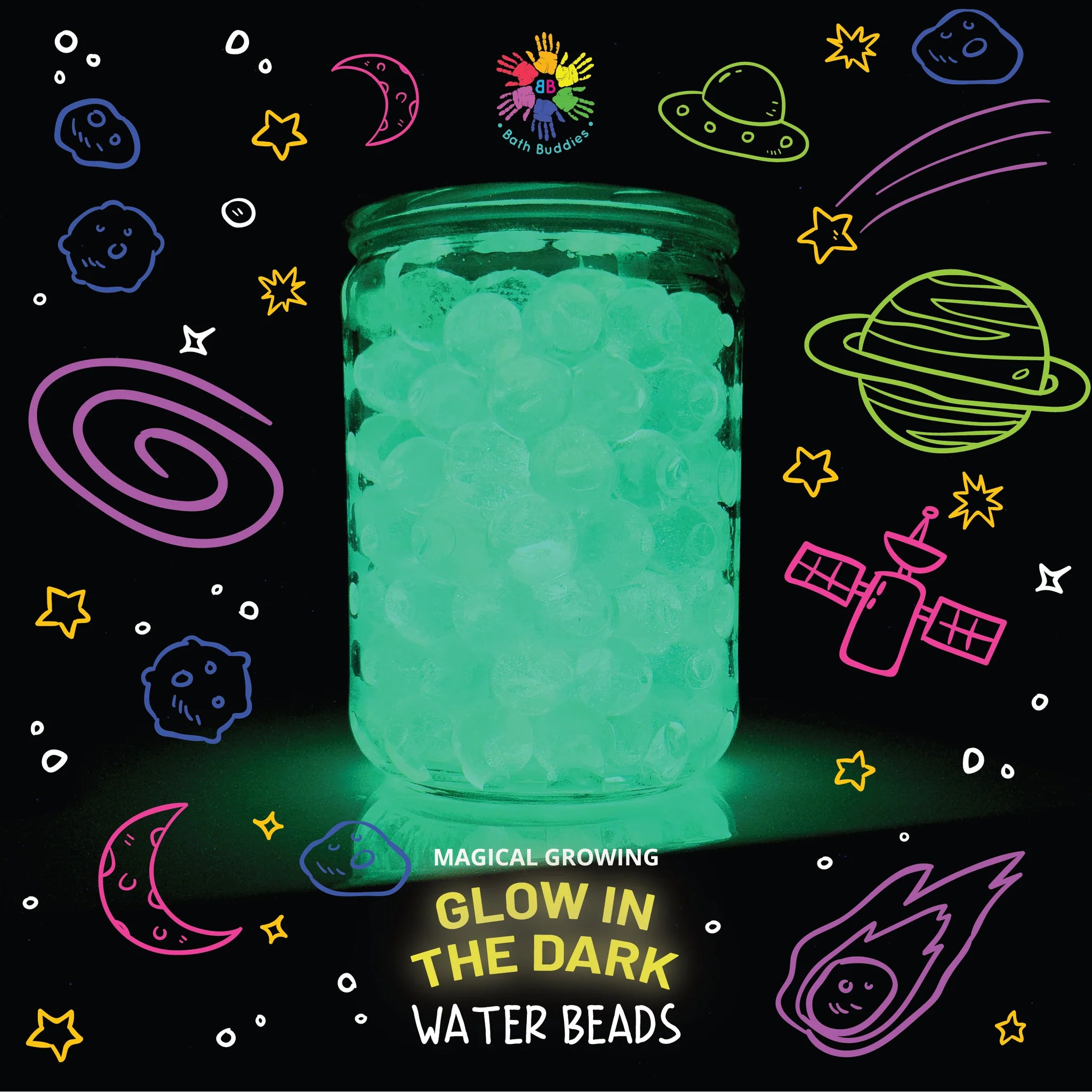 Water Beads - Glow In The Dark