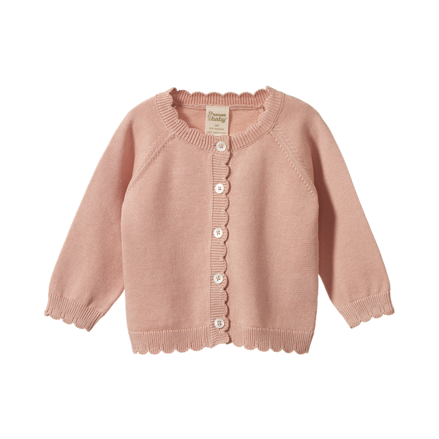 Nature Baby - Liliette Cardigan - Rose Dust