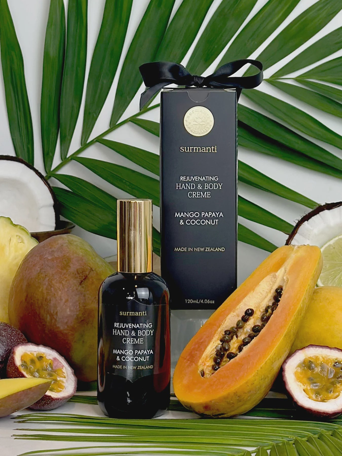 Surmanti - Hand + Body Creme - Mango Papaya + Coconut