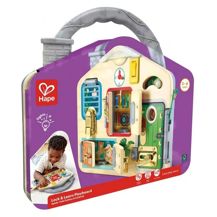 Hape - Lock + Learn Playboard