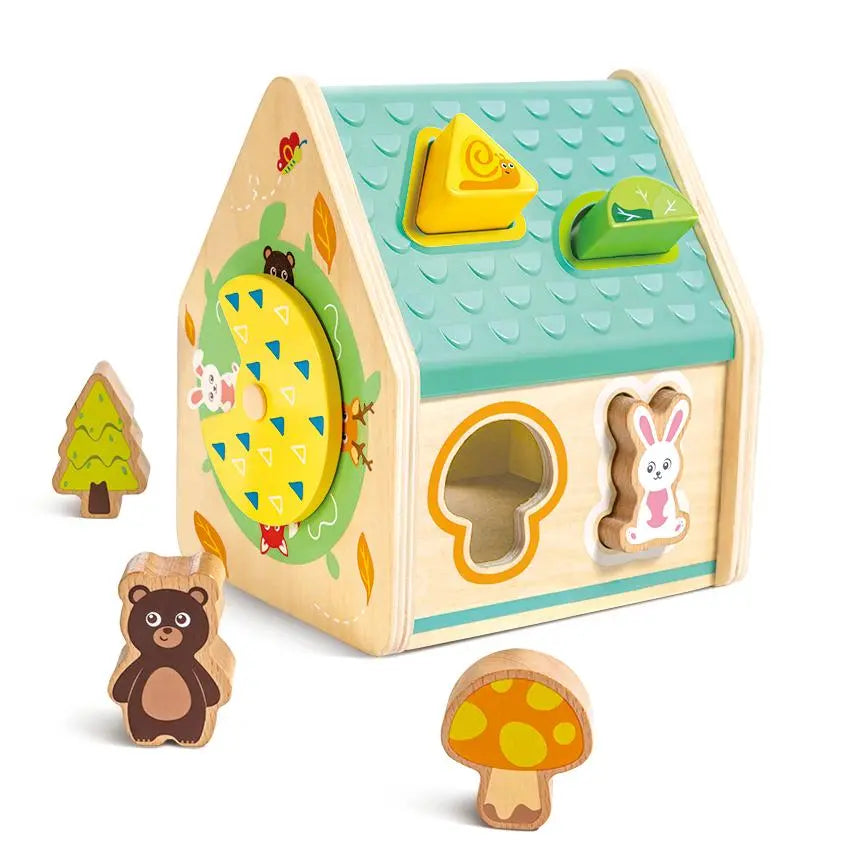 Hape - Critter House Shape Sorter