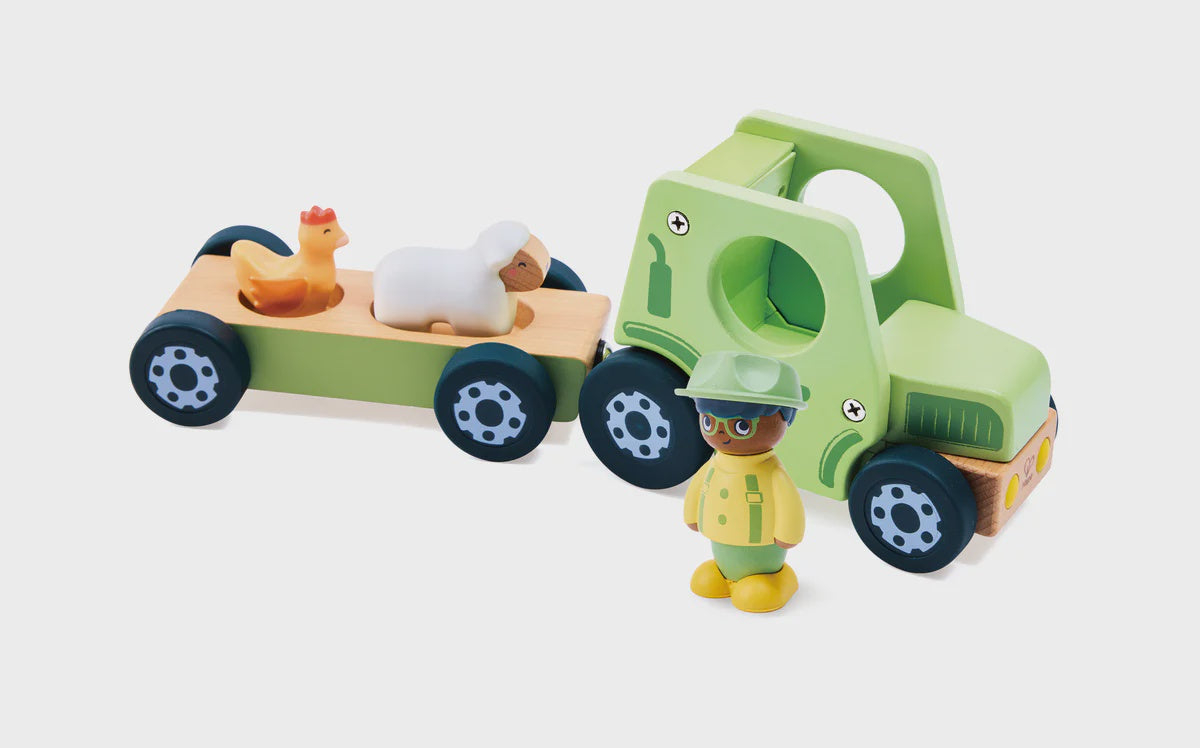Hape Land - The Rumbling Tractor