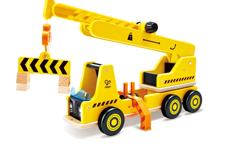 Hape - Mobile Crane + Construction Set