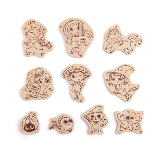 Hape - Storytelling DIY Magnets - Magic Friends