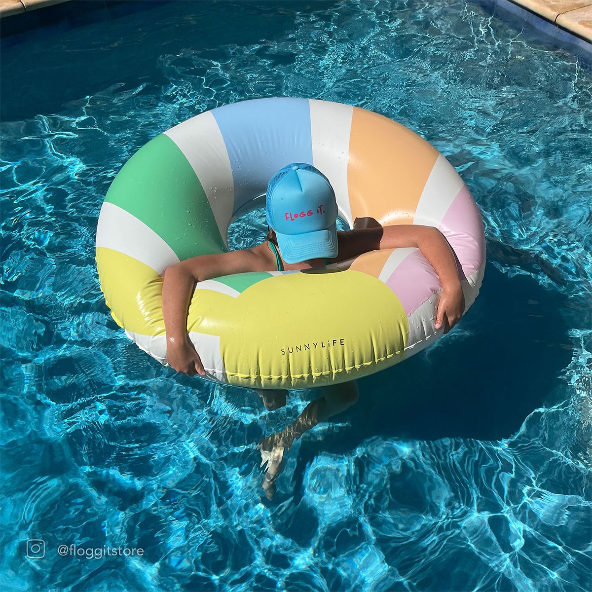 Sunnylife - Pool Side Tube Float - Pastel Gelato