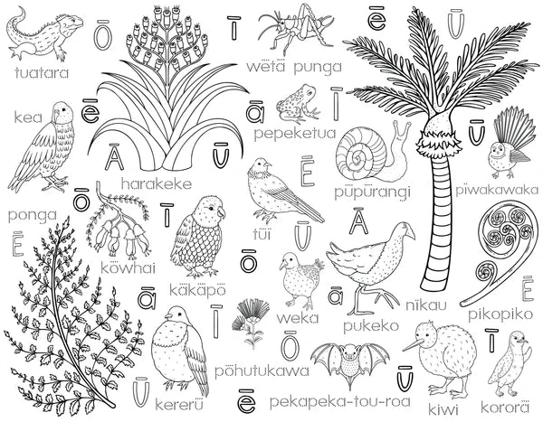 Washable + Reusable Colouring-In Mats