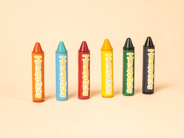 Honeysticks - Jumbo Colouring Crayons 8 Pack