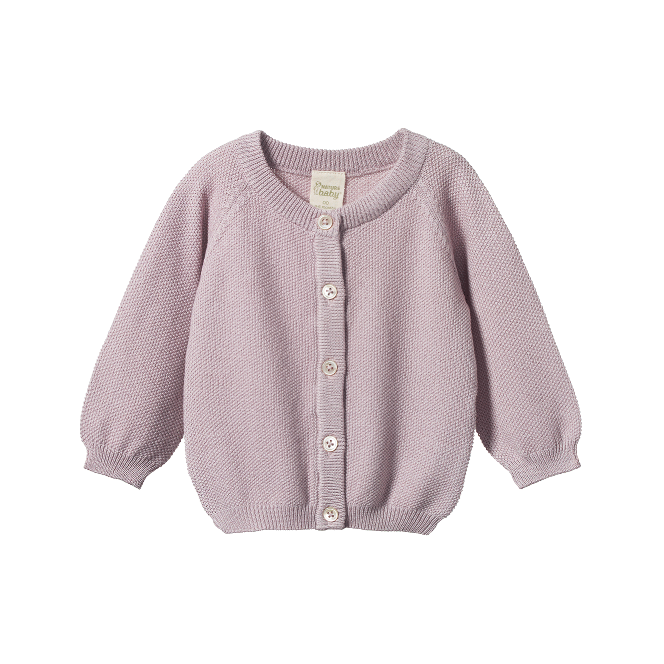 Nature Baby - Piper Cardigan - Lilac