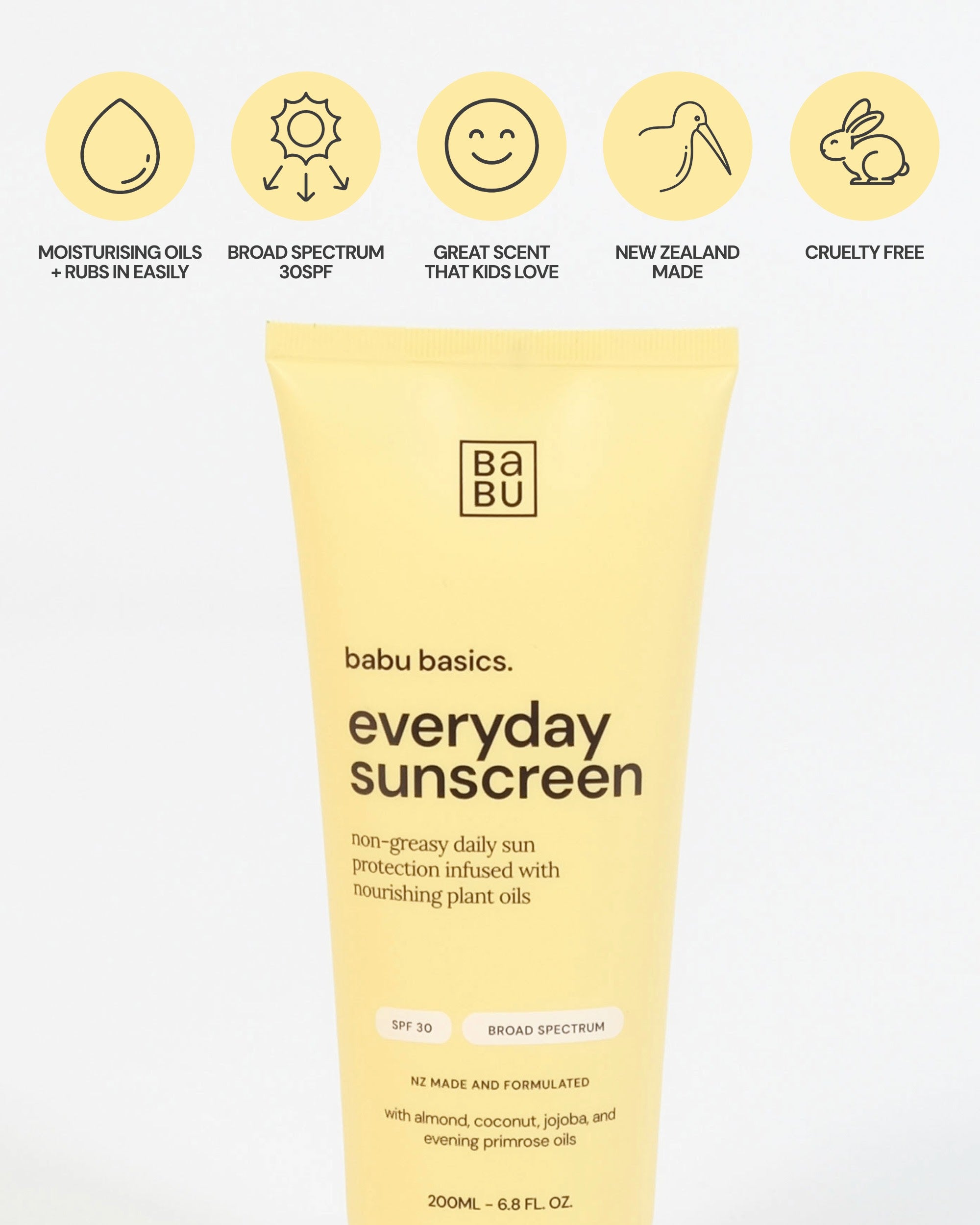 Babu - Everyday Sunscreen (200ml)