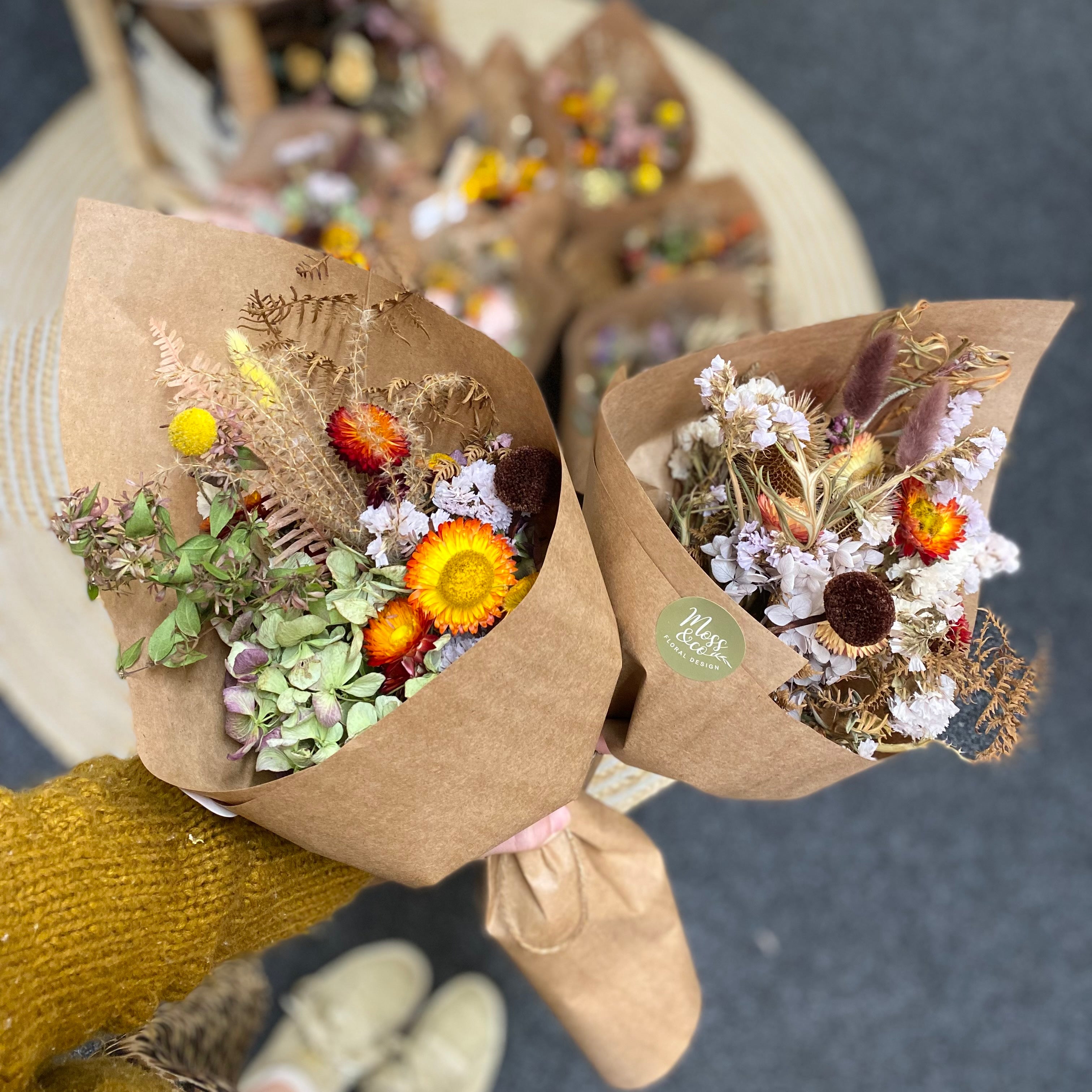 Dried Flower Posies - Small