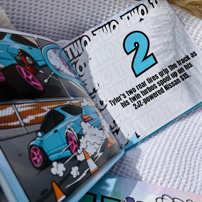 123 4 Drift Kids Book