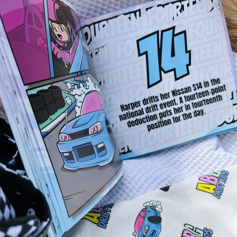 123 4 Drift Kids Book