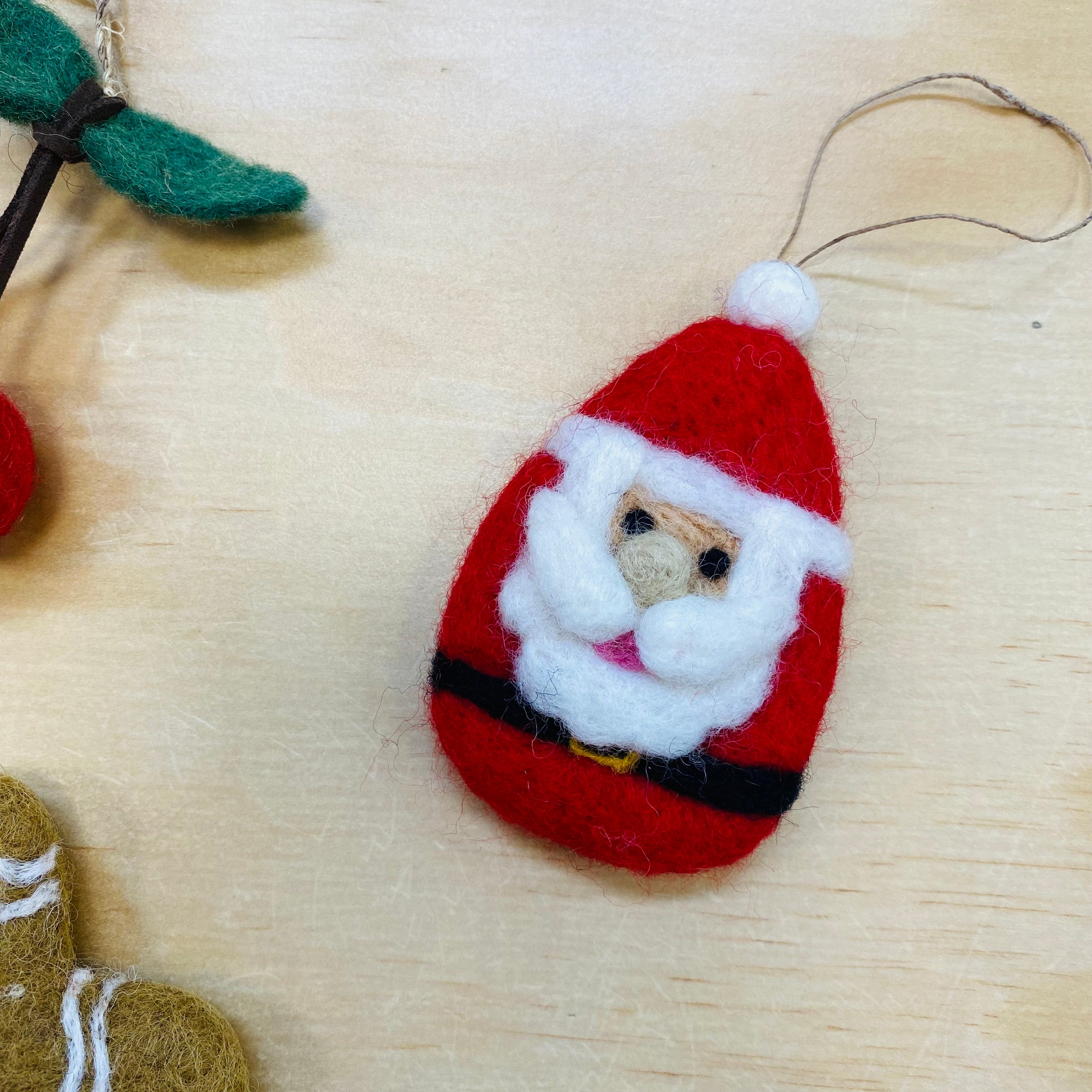 Hanging Felt Christmas Decorations