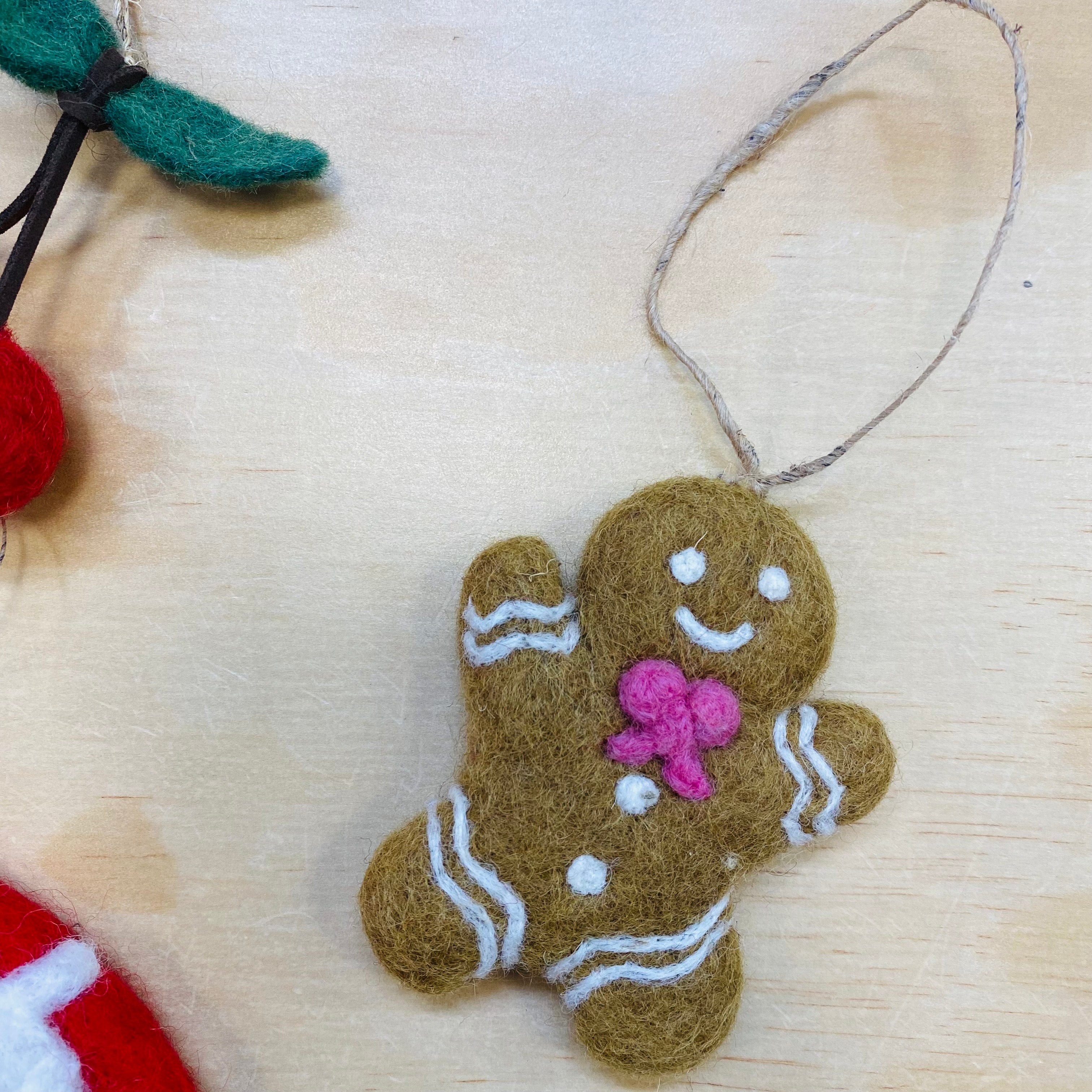 Hanging Felt Christmas Decorations