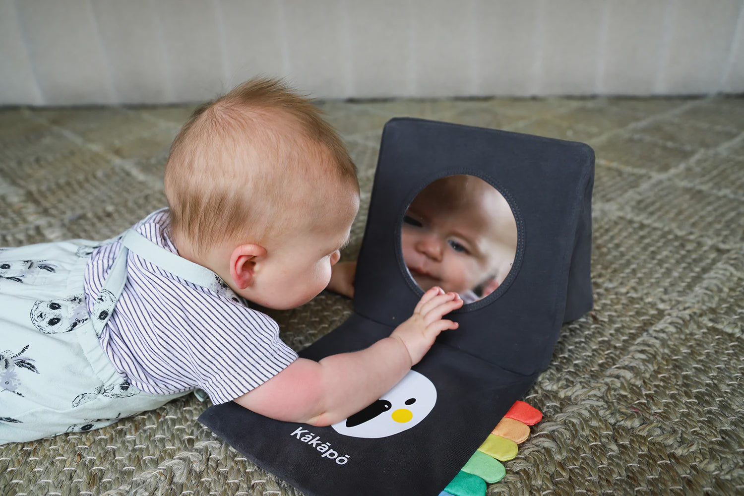 Lil Peppy - Kākāpō Tummy Time Play