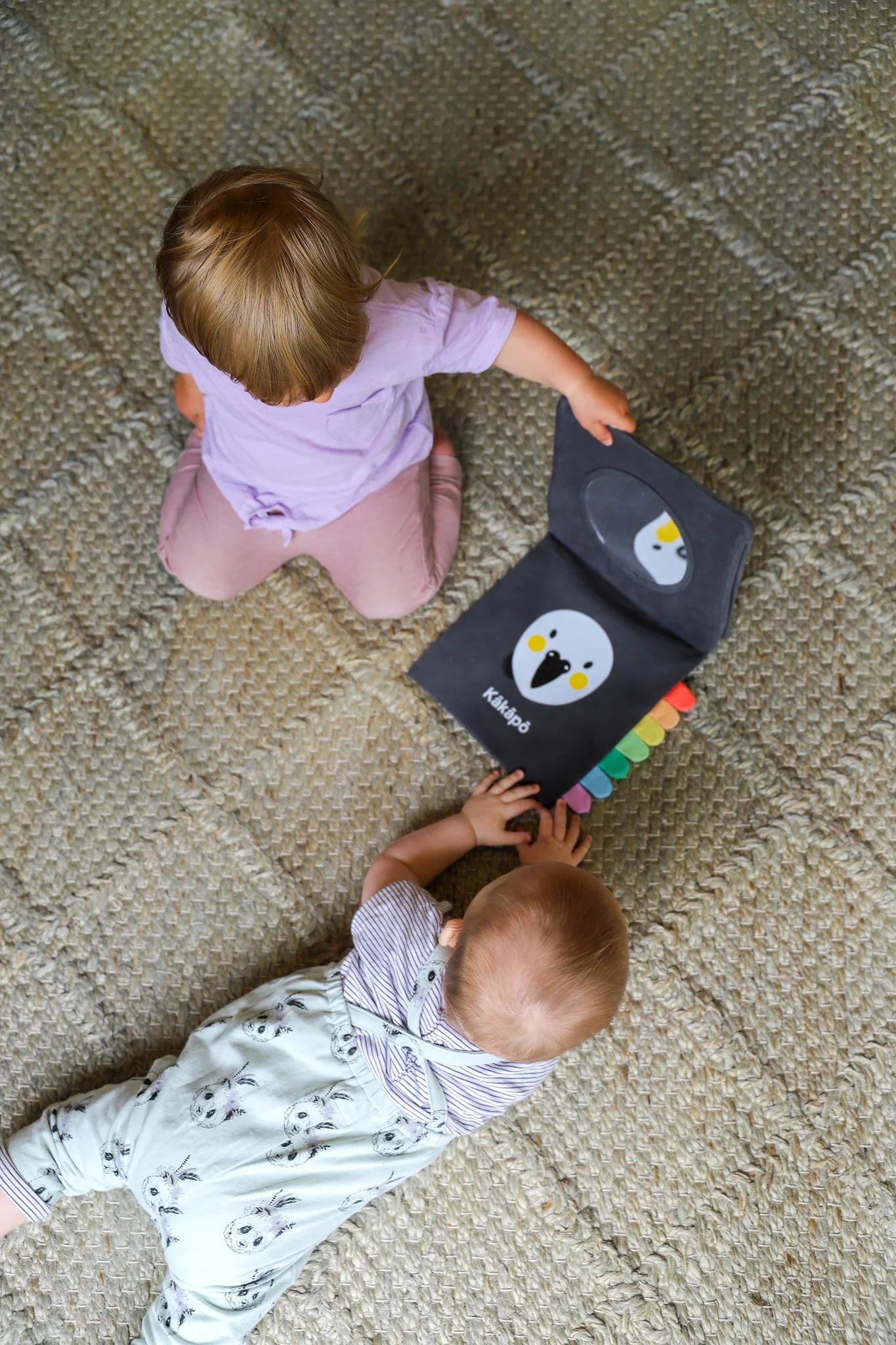 Lil Peppy - Kākāpō Tummy Time Play