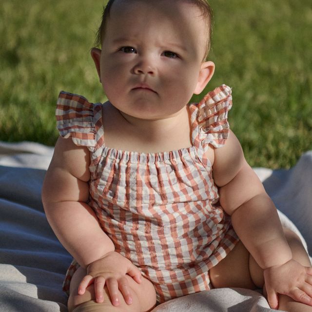 Nature Baby - Petal Set - Dandelion Gingham